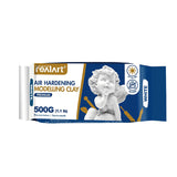 REALART Premium passed EN71-3 500g white children air dry hardening modeling clay