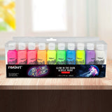 REALART 10*60ml Glow in the dark paint